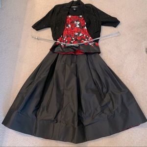 White House Black Market 2 Piece Dress